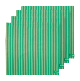 Napkin Pip Studio Stripes Green (Set of 4)