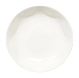 Assiette à Pâte Essenza Sculpture Off White 21 cm (Lot de 4)