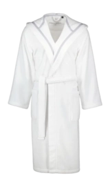 Bademantel Villeroy & Boch Capuchon Herren Brilliant White