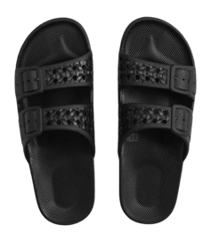 Slipper Freedom Moses Kids Paz Paz Black
