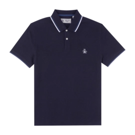 Poloshirt Original Penguin Sticker Pete Herren Dark Sapphire