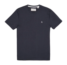 T-Shirt Original Penguin Pin Point Embroidred Logo Herren Dark Sapphire