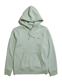 Pull à Capuche Original Penguin Homme Sticker Pete Silt Green