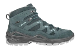 Wanderschuhe Lowa Sirkos Evo GTX Mid Damen Denim Grey