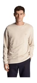 Pull Lyle & Scott Homme Tonal Eagle Crew Neck Sweatshirt Cove