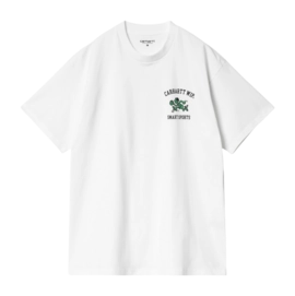 T-shirt Carhartt WIP Unisexe S/S Smart Sports White