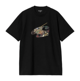 T-shirt Carhartt WIP Unisexe S/S Palette Black