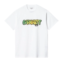 T-Shirt Carhartt WIP Unisexe S/S Drip White