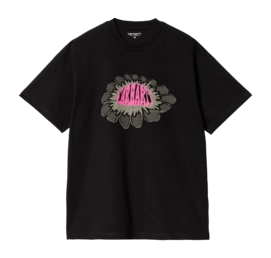 T-shirt Carhartt WIP Unisex S/S Pixel Fleur Black