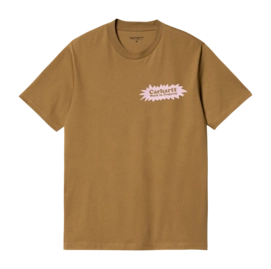 T-shirt Carhartt WIP Unisexe S/S Bam Hamilton Brown