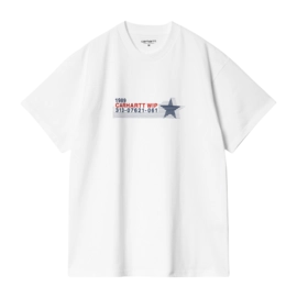 T-shirt Carhartt WIP Unisexe S/S 313 Star White
