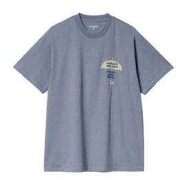 T-shirt Carhartt WIP Unisexe S/S Cover Bay Blue