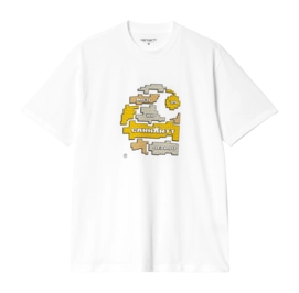 T-shirt Carhartt WIP Unisexe S/S Graft White