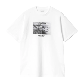 T-shirt Carhartt WIP Unisexe S/S Motor White