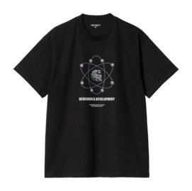 T-shirt Carhartt WIP Unisexe S/S R&D Black