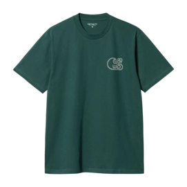 T-Shirt Carhartt WIP Unisexe S/S Night Night Chervil / Tonic