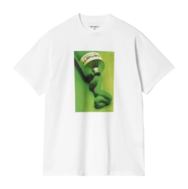 T-Shirt Carhartt WIP Unisex S/S Tube White