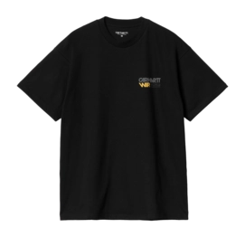 T-Shirt Carhartt WIP Unisexe S/S Contact Sheet Black