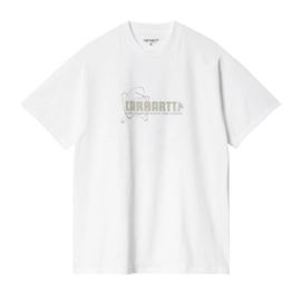 T-Shirt Carhartt WIP Unisexe S/S Unified White