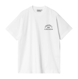 T-Shirt Carhartt WIP Unisexe S/S Class of 89 White / Black