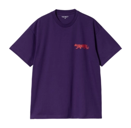 T-Shirt Carhartt WIP unisexe S/S Rocky Tyrian