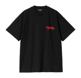 T-Shirt Carhartt WIP Unisexe S/S Rocky Black