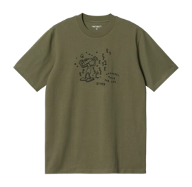 T-Shirt Carhartt WIP Unisexe S/S Tools For Life Dundee / Black