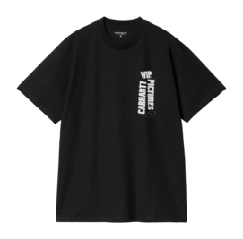 T-Shirt Carhartt WIP Unisexe S/S Wip Pictures Black