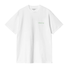 T-Shirt Carhartt WIP Unisexe S/S Work & Play White
