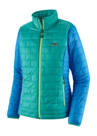 Veste Patagonia Femme Nano Puff Jkt Subtidal Blue