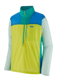 Jumper Patagonia Men's Houdini Stash 1/2 Zip P/O Phosphorus Green