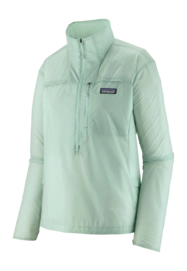 Pullover Patagonia Houdini Stash 1/2 Zip P/O Damen Wispy Green