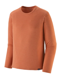 T Shirt Patagonia Men L/S Cap Cool Lightweight Shirt Sienna Clay / Light Sienna Clay X/Dye