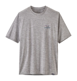 T Shirt Patagonia Men Cap Cool Daily Graphic Shirt '73 Skyline: Feather Grey