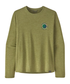 T Shirt Patagonia Men L/S Cap Cool Daily Graphic Shirt Unity Fitz: Buckhorn Vert X/Dye