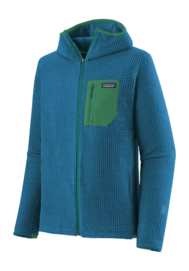Zip Sweatshirt Patagonia Men R1 Air Full-Zip Hoody Vessel Blue