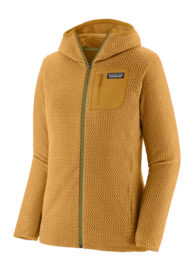 Zip Sweatshirt Patagonia Women R1 Air Full-Zip Hoody Pufferfish Gold