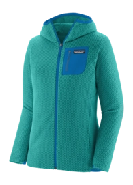 Sweatjacke Patagonia R1 Air Full-Zip Hoody Damen Subtidal Blue