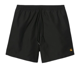 Swim Trunk Carhartt WIP Unisex Chase Black / Gold