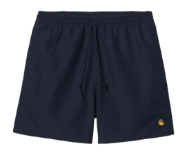 Swim Trunk Carhartt WIP Unisex Chase Dark Navy / Gold