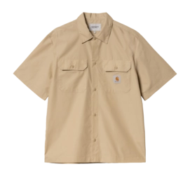Chemise Carhartt WIP Unisexe S/S Craft Sable