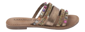 Slipper Lazamani 75.403 Damen Copper Combi