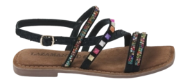 Sandalen Lazamani 75.405 Damen Black