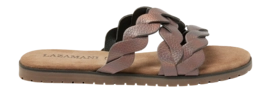 Slipper Lazamani 75.384 Damen Pewter Metallic