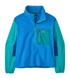 Pull Patagonia Femme Microdini 1/2 Zip P/O Vessel Blue