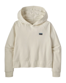 Jumper Patagonia Women's Regenerative Organic Certified Cotton Essential Hoody Wool White Jumper