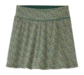 Jupe Patagonia Women Maipo Skort Floral Fun Conifer Green