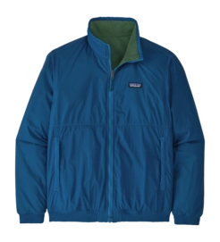 Jacket Patagonia Men's Reversible Shelled Microdini Endless Blue