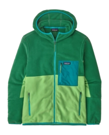 Gilet Patagonia Homme Microdini Hoody Glisten Green