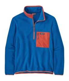 Pullover Patagonia Microdini 1/2 Zip P/O Herren Endless Blue